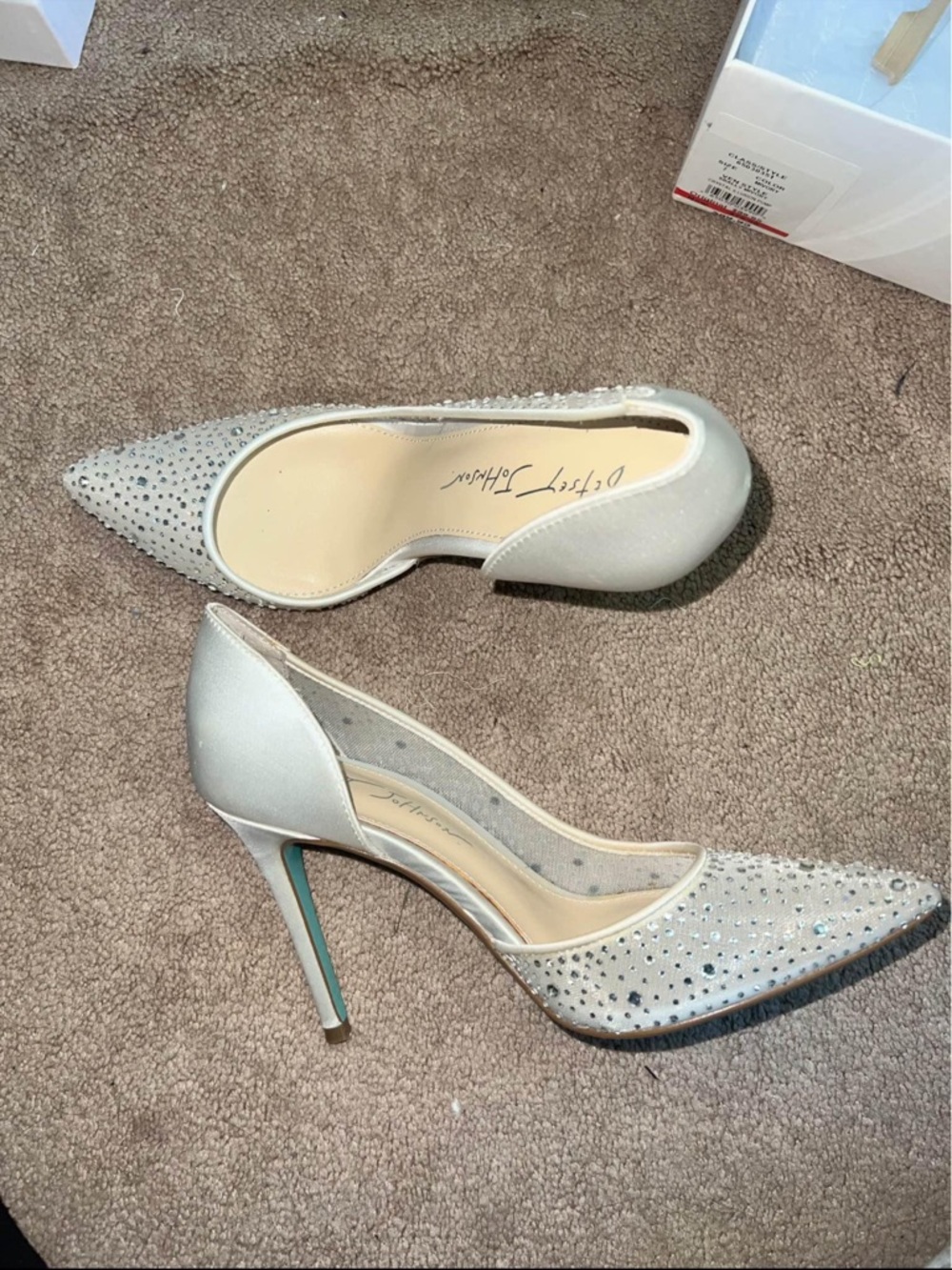 Betsy’s Johnson wedding shoes